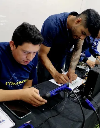 Práctica en el laboratorio de Mastertronic