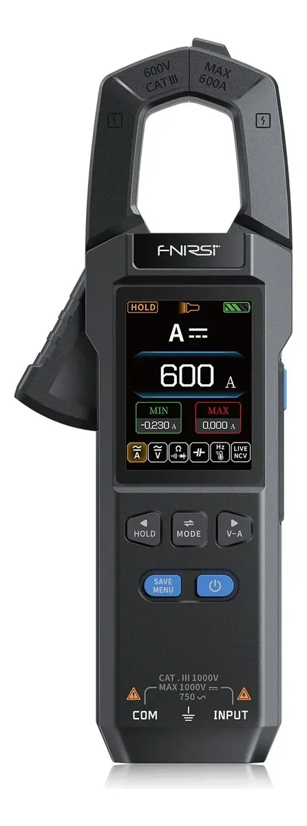 FNIRSI DMC-100 – Pinza Amperimétrica Inteligente True RMS