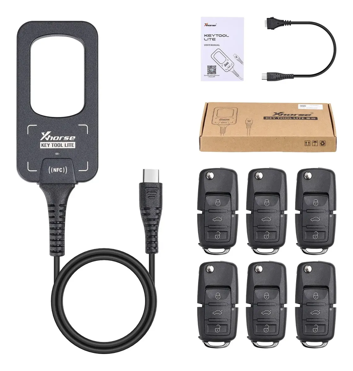 Xhorse VVDI BEE Key Tool Lite – Generador y Clonador de Llaves Automotrices